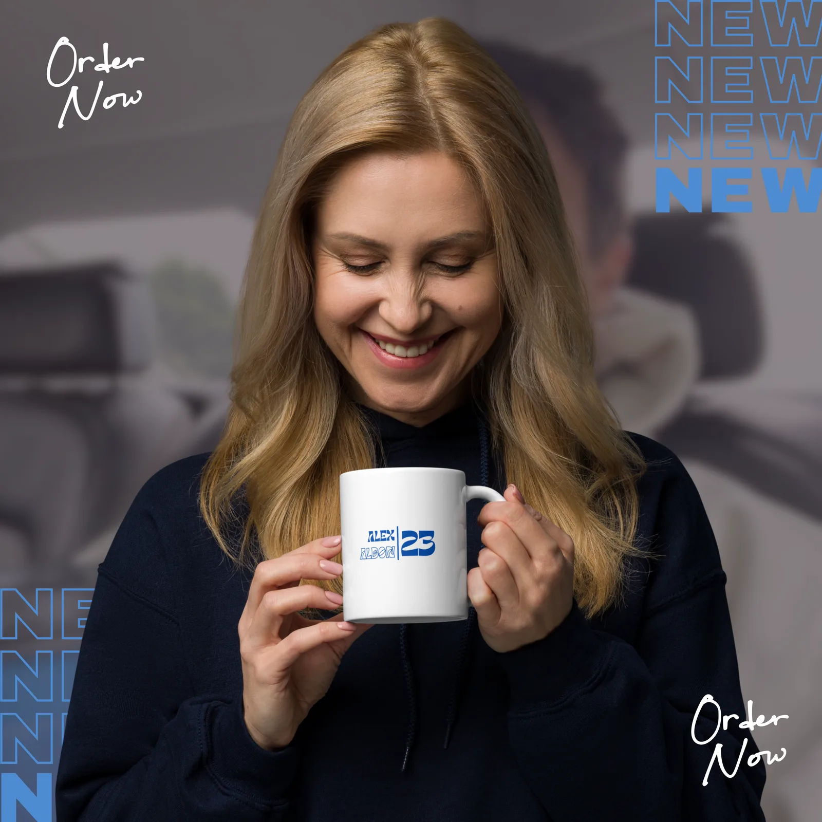 Alex Albon Mug — back